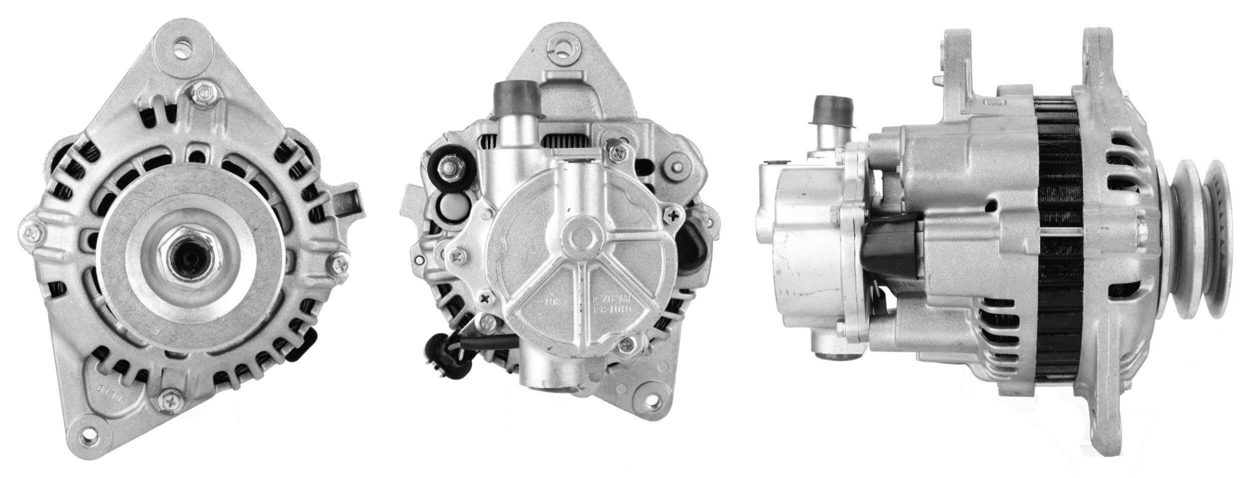 ELSTOCK 28-3852 Alternator 14V, 90A, M6 B+, L-S Plug 43, 0043, incl. vacuum pump, Ø 76 mm
