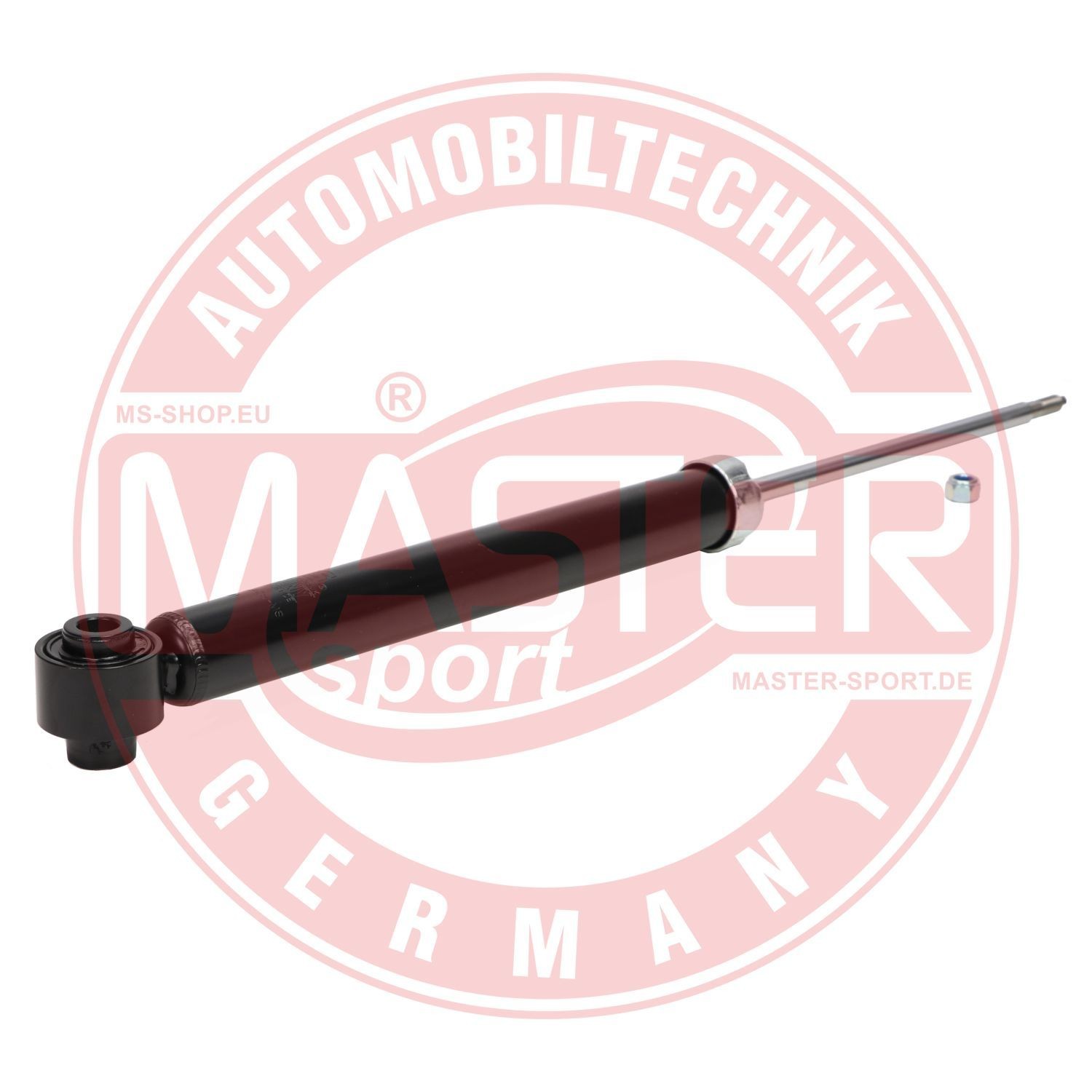 MASTER-SPORT BV162804881 Shock absorber Rear Axle, Gas Pressure, Twin-Tube, Suspension Strut, Top pin, Bottom eye