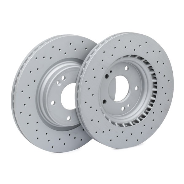 ZIMMERMANN 285.3531.52 Brake rotor 305x25mm, 7/5, 5x114, internally vented, Perforated, Coated