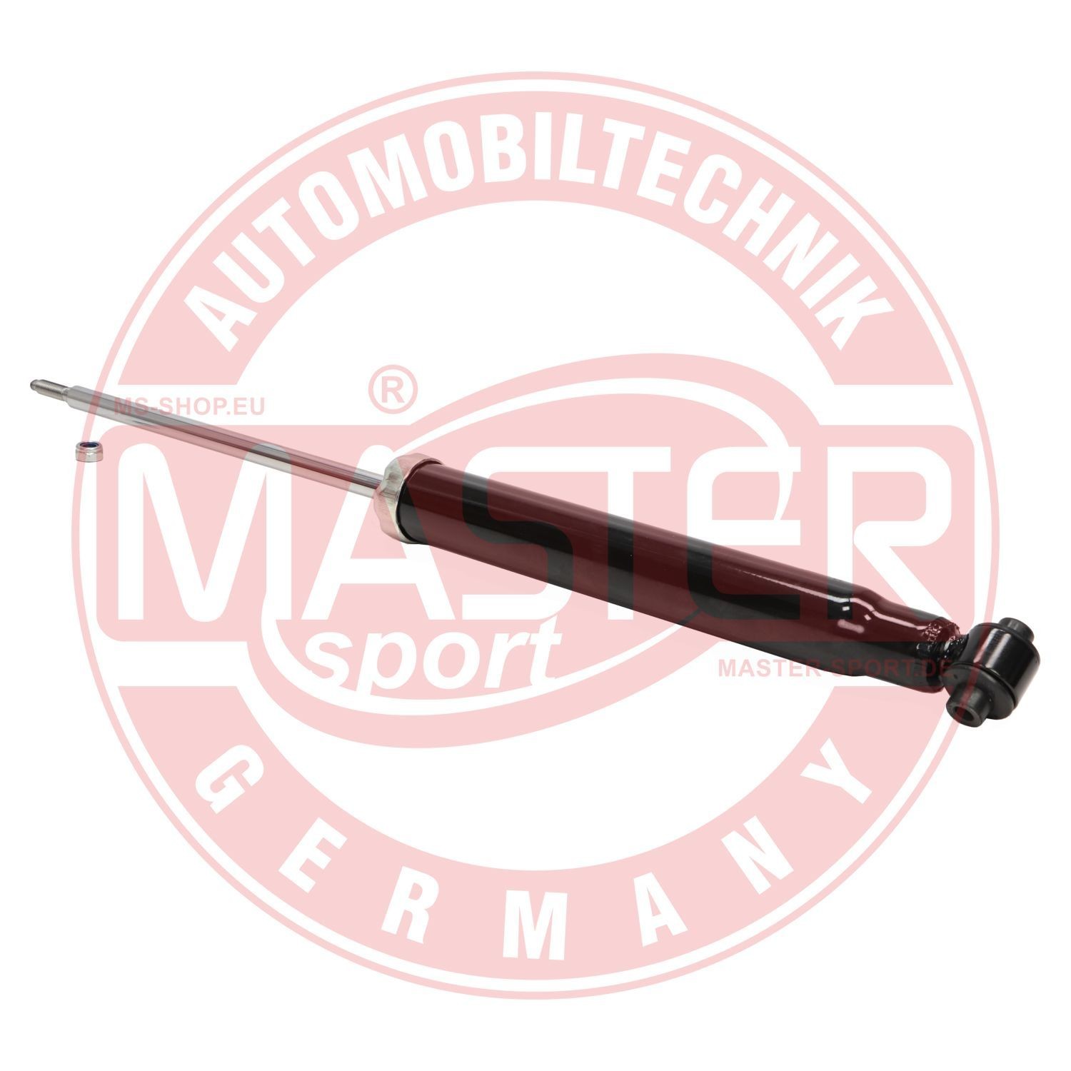 MASTER-SPORT AB162909631 Shock absorber Rear Axle, Gas Pressure, Twin-Tube, Suspension Strut, Bottom eye, Top pin