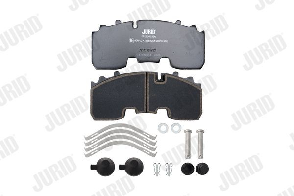 JURID Brake pad kit 2926505390