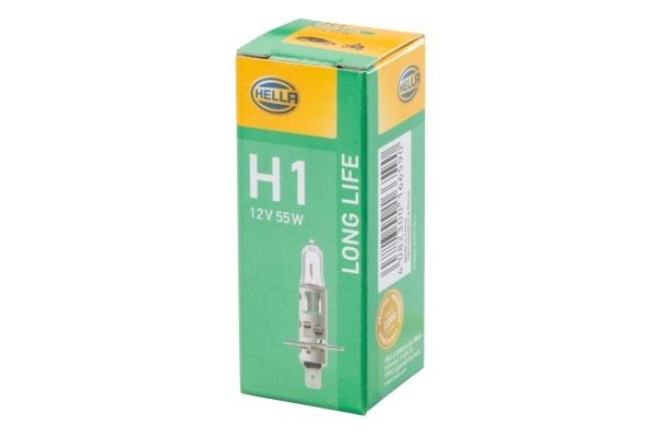 8GH 002 089-351 HELLA Headlight bulbs FORD USA H1 12V 55W P14.5s, Halogen, ECE approved