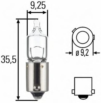 Great value for money - HELLA Bulb 8GH 007 643-171