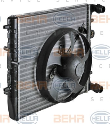 8MK376704601 Engine cooler HELLA 8MK 376 704-601 review and test