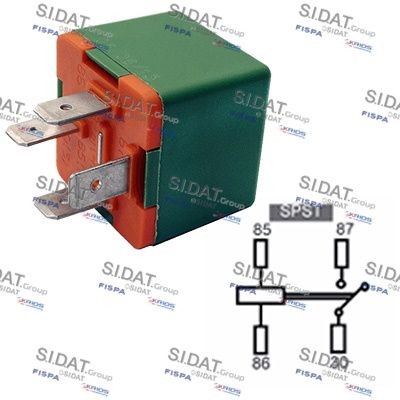 SIDAT 3.233005 Relay, main current 002 542 0619