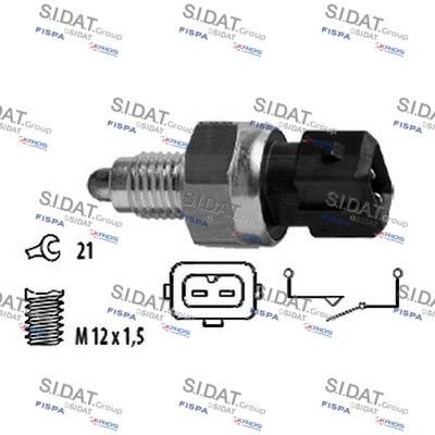 SIDAT 3234215 Reverse light switch BMW F21 118i 1.6 170 hp Petrol 2019 price