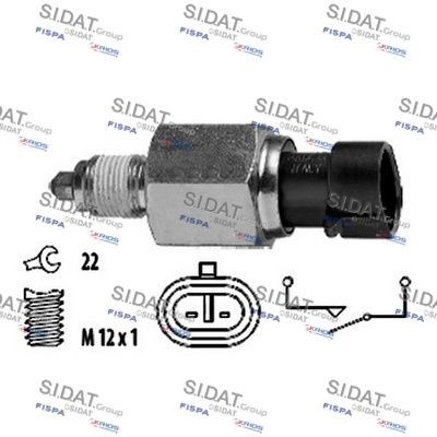 FISPA 3234221 Reverse light sensor FIAT Doblo II Box Body / Estate (263) 2.0 D Multijet 135 hp Diesel 2017 price