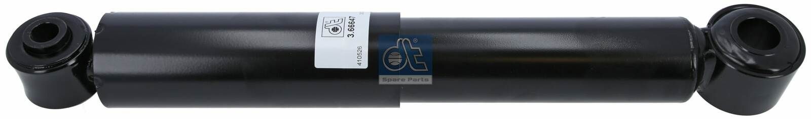 DT Spare Parts 3.66647 Shock absorber Rear Axle, Oil Pressure, Telescopic Shock Absorber, Top eye, Bottom eye