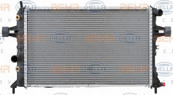 Great value for money - HELLA Engine radiator 8MK 376 710-331