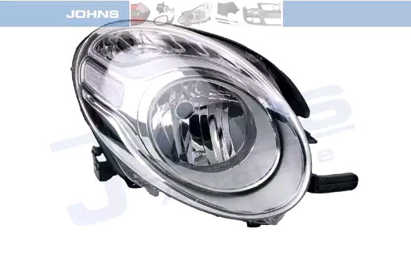 JOHNS 30 04 10 Headlight Right, H7, with indicator, with motor for headlamp levelling