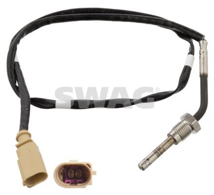 SWAG 30 10 0801 Sensor, exhaust gas temperature after soot particulate filter