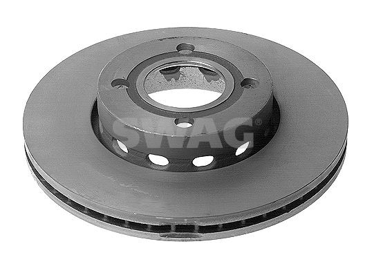 SWAG 30 91 0914 Brake disc Front Axle, 276x25mm, 4x108, internally vented, Coated