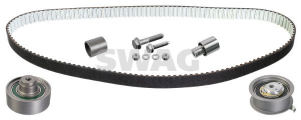 SWAG 30 92 1720 Timing belt kit Number of Teeth: 141, with attachment material, with rounded tooth profile
