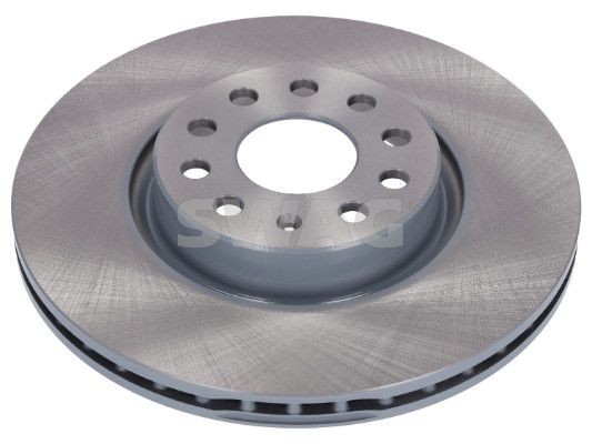 SWAG 30 92 4384 Brake disc Front Axle, 312x25mm, 5x112, internally vented, Coated