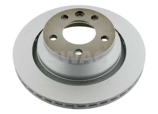 SWAG 30 92 8164 Brake disc Rear Axle, 314x22mm, 5x120, internally vented, Coated