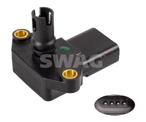 SWAG 30936623 Sensor, boost pressure 03D906051