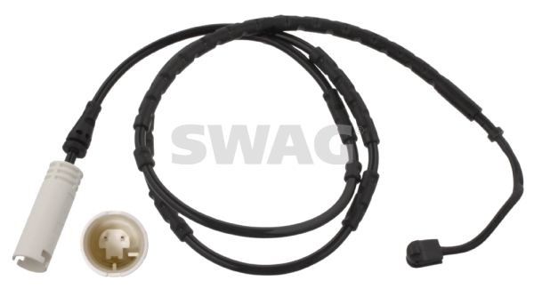SWAG Rear Axle Length: 1135mm Warning contact, brake pad wear 30 93 7667 buy