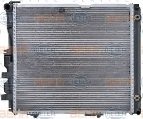 OEM-quality HELLA 8MK 376 712-421 Engine radiator