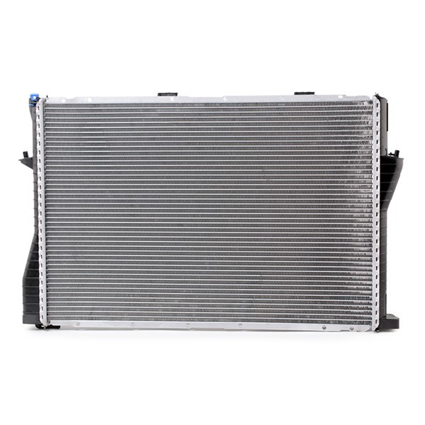 HELLA 8MK376712-481 Engine radiator for vehicles with/without air conditioning, 650 x 438 x 34 mm, HELLA BLACK MAGIC, Brazed cooling fins