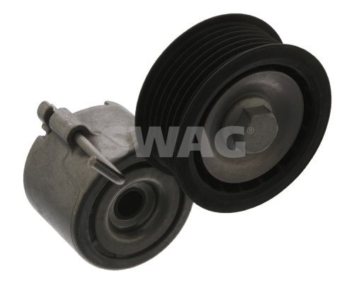 SWAG 30943787 Belt tensioner, v-ribbed belt Audi A4 B8 3.0 TFSI quattro 272 hp Petrol 2014 price
