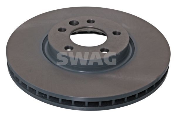 SWAG 30 94 4015 Disco freno Assale anteriore, 339,8x32,2mm, 5x120, ventilazione interna, rivestito, ad alto tenore di carbonio
