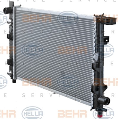 8MK376713051 Engine cooler HELLA 8MK 376 713-051 review and test