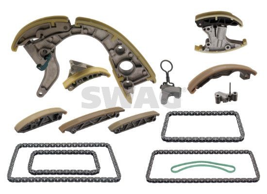 SWAG 30 94 9430 Timing chain kit Simplex, Closed chain
