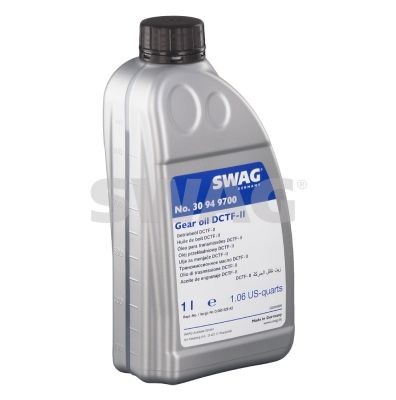 30 94 9700 SWAG Gearbox oil SKODA ATF DCT, 1l, yellow