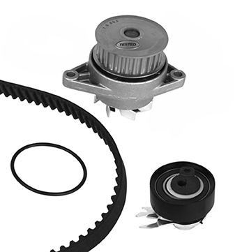 Great value for money - METELLI Water pump and timing belt kit 30-0603-1