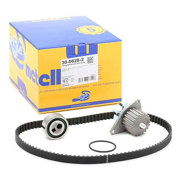 Drive belt kit METELLI Number of Teeth: 104, Width 1: 17 mm, for toothed belt drive - 30-0628-2