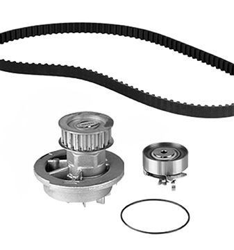 METELLI 30-0694-1 Water pump and timing belt kit Width: 17 mm, Width 1: 17 mm, for timing belt drive