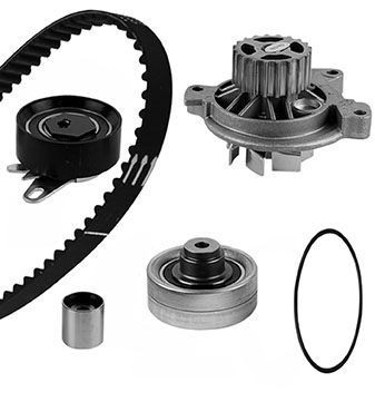 Great value for money - METELLI Water pump and timing belt kit 30-0758-2