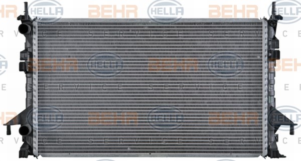 Great value for money - HELLA Engine radiator 8MK 376 716-291