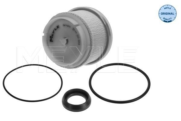 MFF0136 MEYLE Filter Insert, ORIGINAL Quality, with seal Height: 77,2mm Inline fuel filter 30-14 323 0018 buy