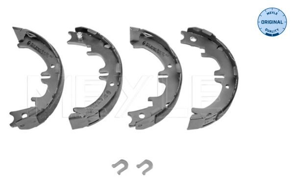 30-14 533 0012 MEYLE Parking brake shoes OPEL Rear Axle, ORIGINAL Quality, without spring