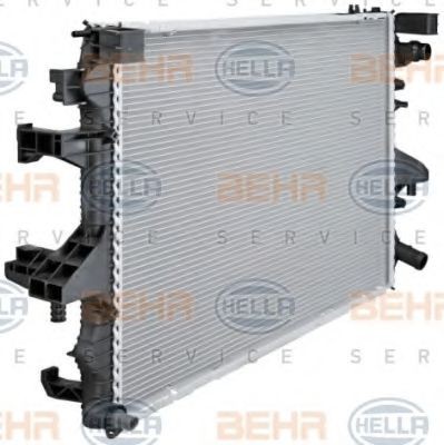 8MK376719161 Engine cooler HELLA 8MK 376 719-161 review and test