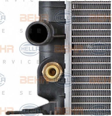 OEM-quality HELLA 8MK 376 720-641 Engine radiator