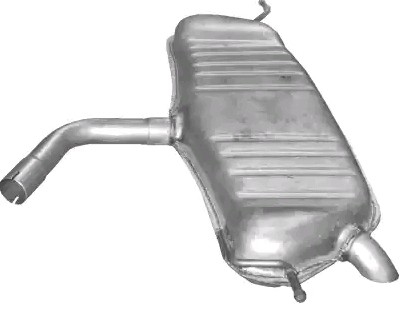 Original POLMO Exhaust muffler 30.154 for VW TOURAN