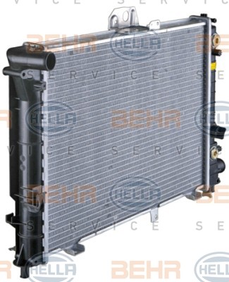 Original 8MK 376 720-781 HELLA Engine radiator SAAB