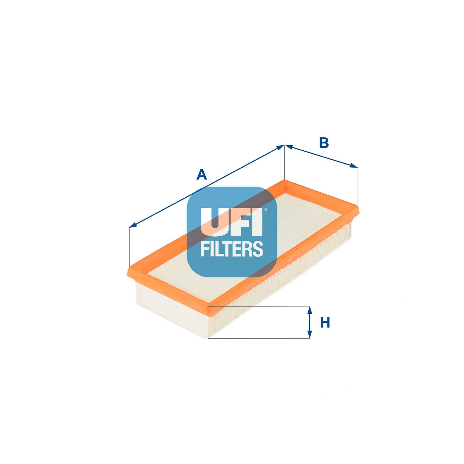 UFI 30.389.00 Air filter 44mm, 110mm, 274mm, Filter Insert