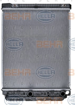 8MK376721261 Engine cooler HELLA 8MK 376 721-261 review and test