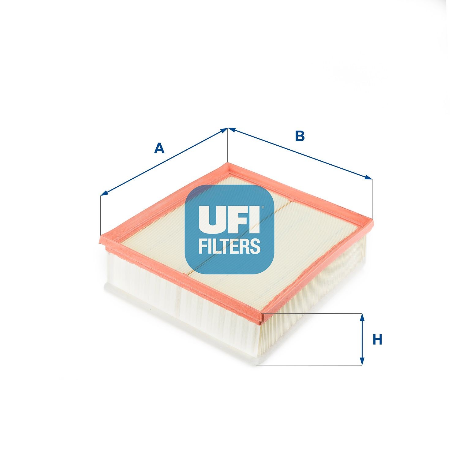 UFI 30.508.00 Air filter 70mm, 232mm, 283mm, Filter Insert