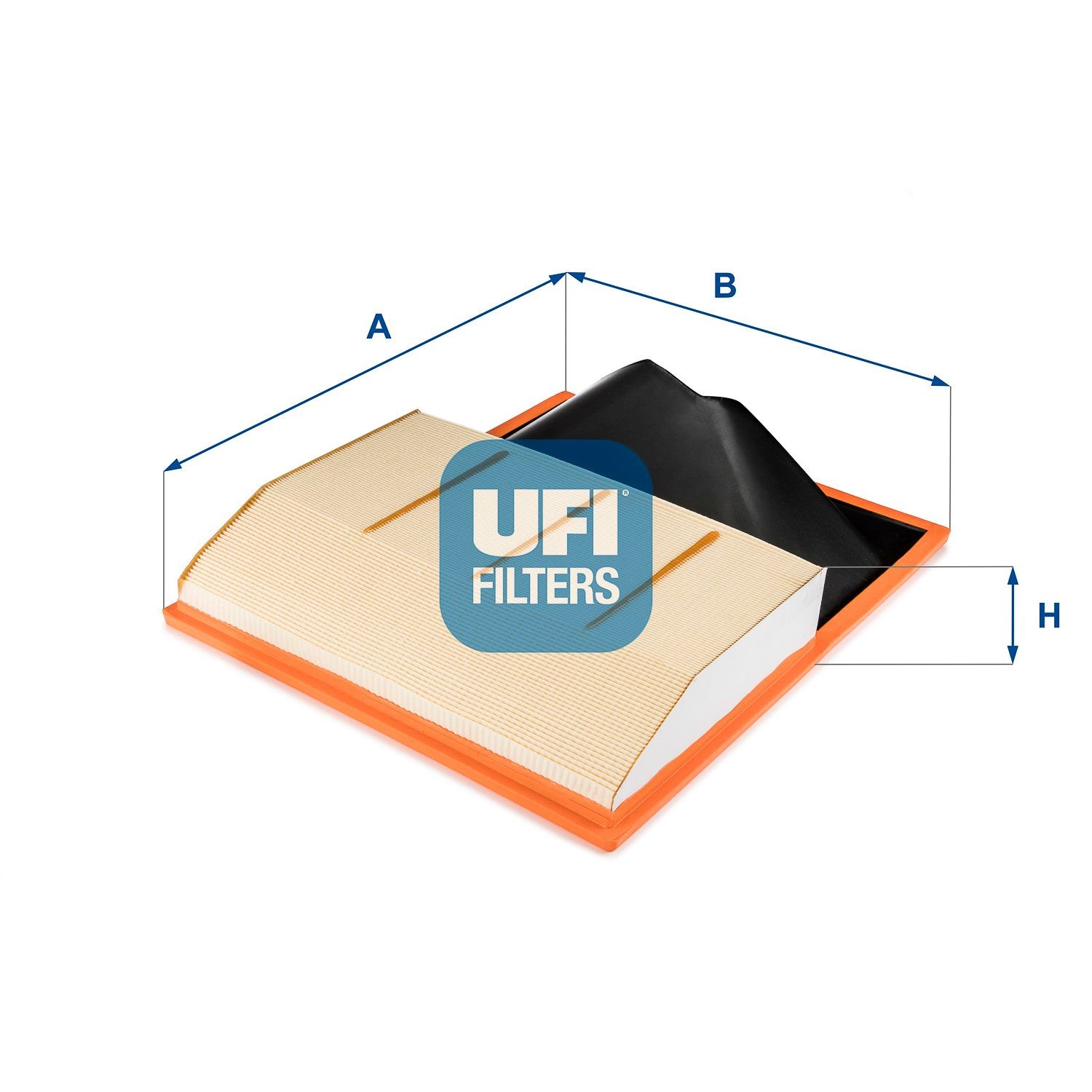 UFI 30.629.00 Air filter 61mm, 318mm, 399,5mm, Filter Insert
