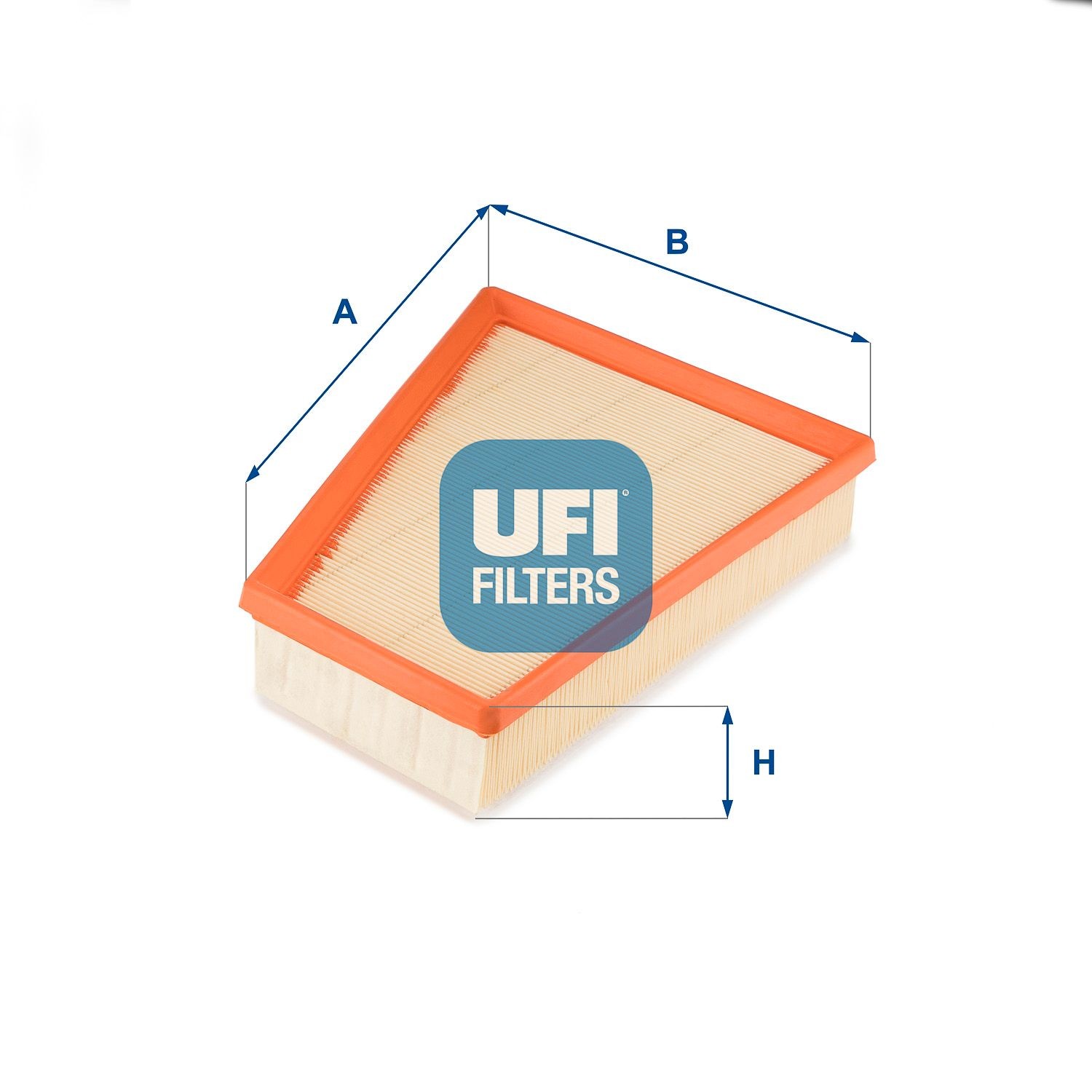 UFI 30.663.00 Air filter 53mm, 204mm, 259mm, Filter Insert