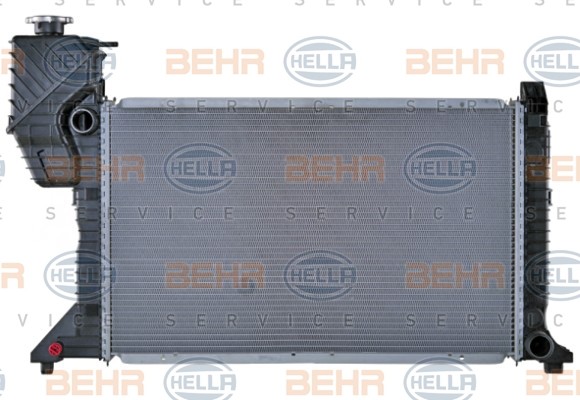 HELLA for vehicles with air conditioning, 680 x 408 x 40 mm, HELLA BLACK MAGIC, Manual Transmission, Brazed cooling fins Radiator 8MK 376 721-431 buy