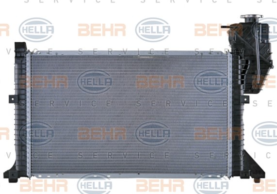 HELLA Radiator, engine cooling 8MK 376 721-431 suitable for MERCEDES-BENZ SPRINTER