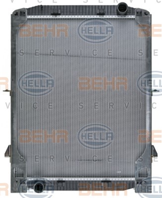 HELLA 8MK 376 721-581 Kühler, Motorkühlung für IVECO EuroStar LKW in Original Qualität