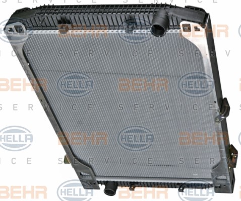 8MK376721581 Engine cooler HELLA 8MK 376 721-581 review and test