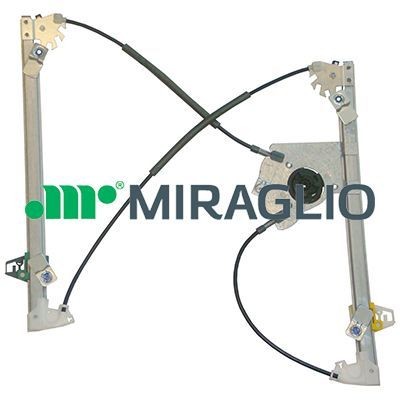 MIRAGLIO 30/1527 Window regulator Left, Operating Mode: Electronic, without electric motor, with comfort function