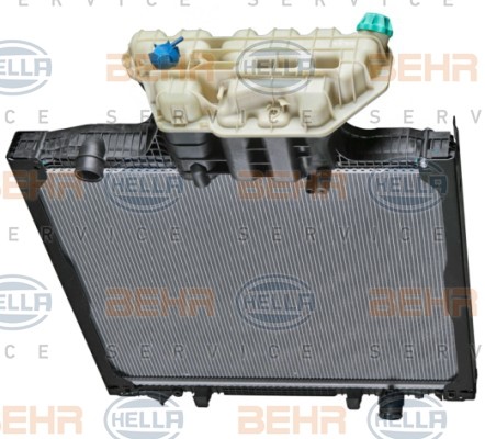 OEM-quality HELLA 8MK 376 721-711 Engine radiator